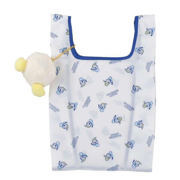 ドナルド ショッピングバッグ・エコバッグ ポーチ入り DONALD MOKOMOKO BIRTHDAY
