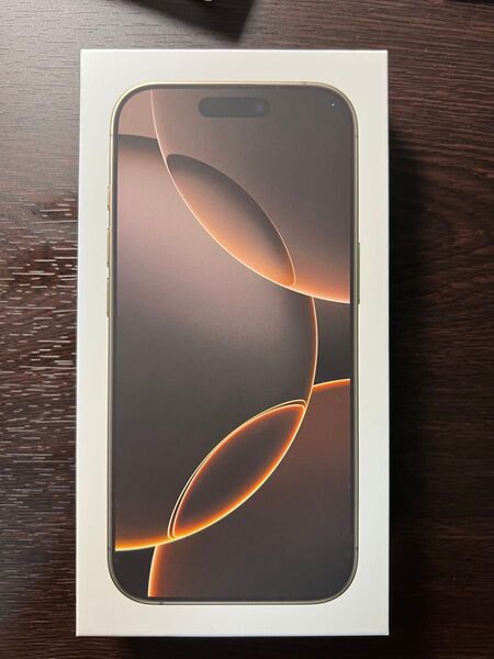新品未開封 iPhone16 Pro 256GBデザートチタニウム SIMフリー