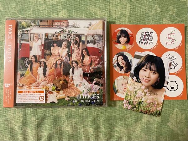 TWICE #TWICE5 通常盤(初回プレス) アルバム トレカ ジョンヨン
