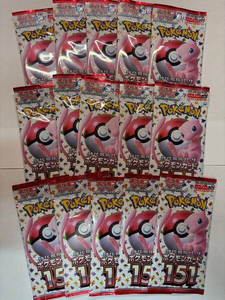 ポケモンカード 151 ミュウ パック15パック