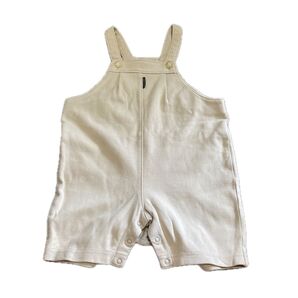 コムサデモード ベビー オーバーオール キッズ サロペット 子供服 80サイズ ベージュ コムサ