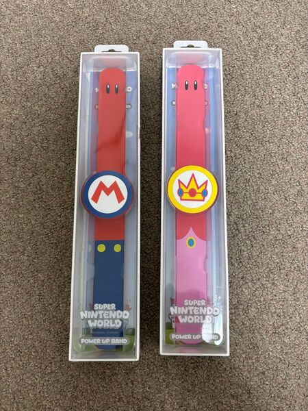 USJ パワーアップバンド 2個セット マリオ ピーチ