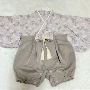 バースデイ cottoli 袴ロンパース