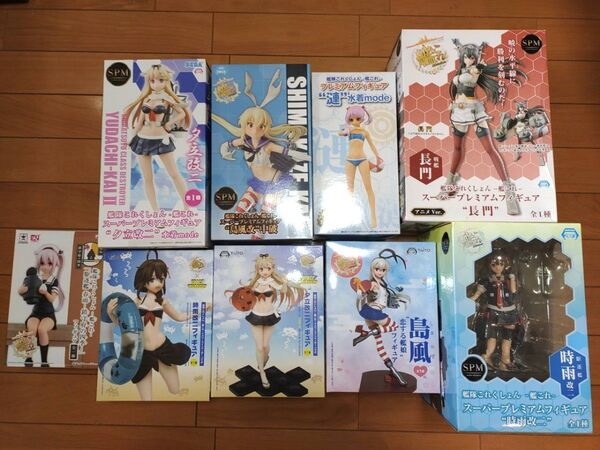 艦隊これくしょん プライズ 美少女フィギュア 9体セット SEGA 水着 艦これ