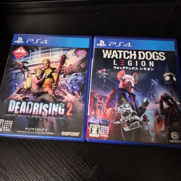 PS4 デッドライジング2 ウォッチドッグスレギオン