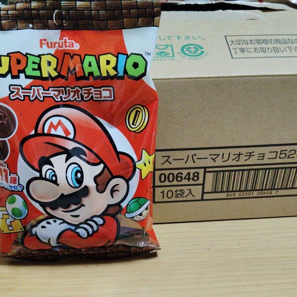フルタ製菓 スーパーマリオチョコ 52g 10個セット