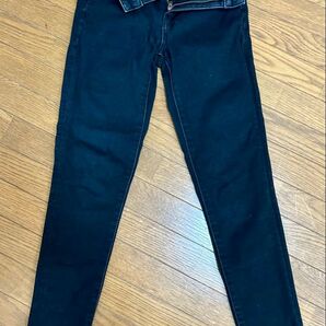 AMERICAN EAGLE スキニーデニム ブラック サイズ0 アメリカンイーグル