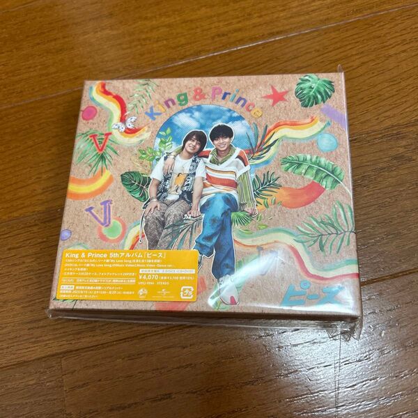 初回盤A (初回仕様) 動画視聴シリアル (初回) DVD付 King & Prince CD+DVD/ピース