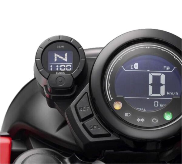 ホンダ 純正 クロック&ギアポジションメーター と取付アタッチメントセット CT125ハンターカブ(JA65用)のセット