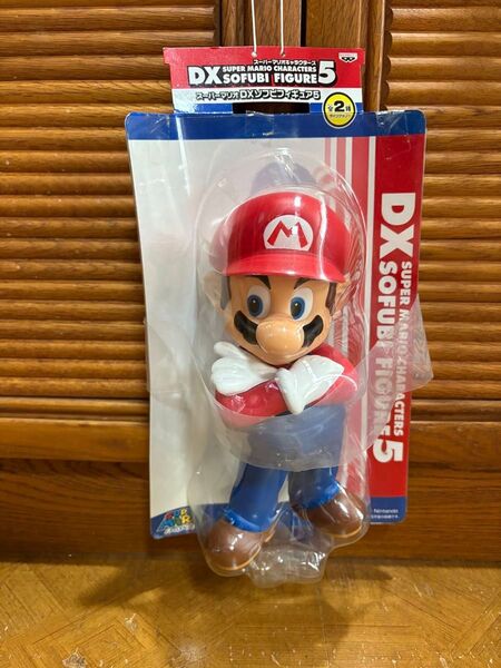 未開封 スーパーマリオ DXソフビフィギュア5 マリオ