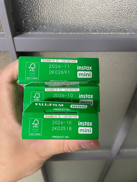 instax mini 30枚撮 3個セット チェキ フィルム
