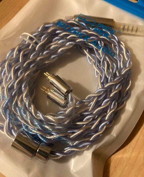 NICEHCK WhiteSky (新品未開封品) 2pin - 4.4mm 6N銀メッキ単結晶銅 イヤホンリケーブル