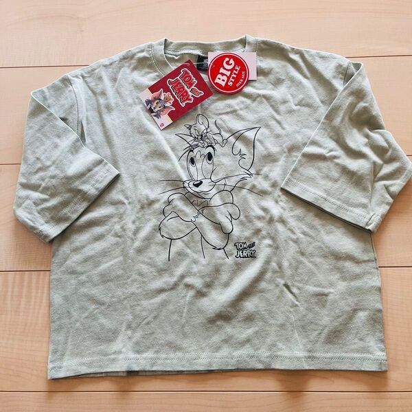 トムとジェリー オーバーサイズTシャツ 110cm