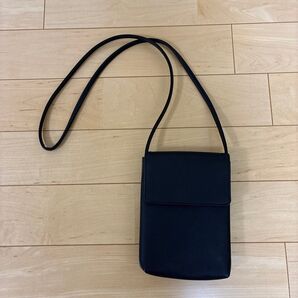 アフタヌーンティー ワードローブ ショルダー スマホ バック ブラック 黒