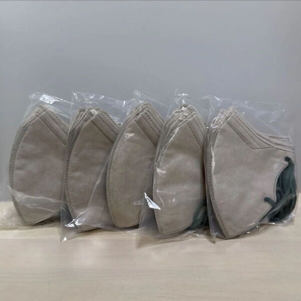 立体マスク サンドベージュ系 50枚