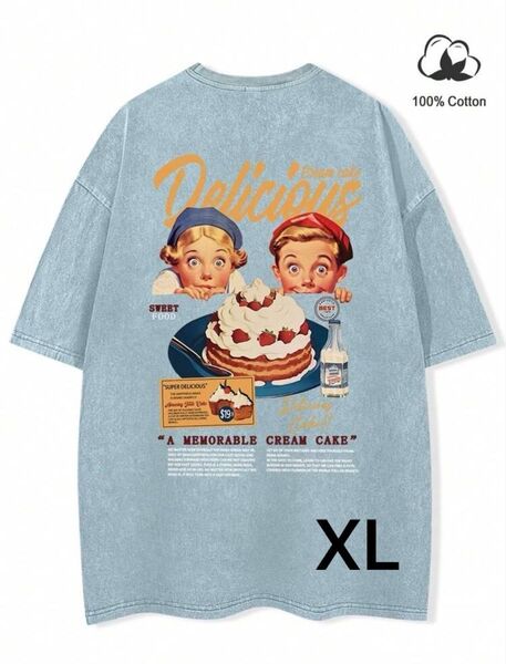Tシャツ 半袖 ビンテージ お洒落 可愛い メンズ レディース XL