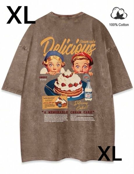 Tシャツ 半袖 ビンテージ お洒落 可愛い メンズ レディース XL