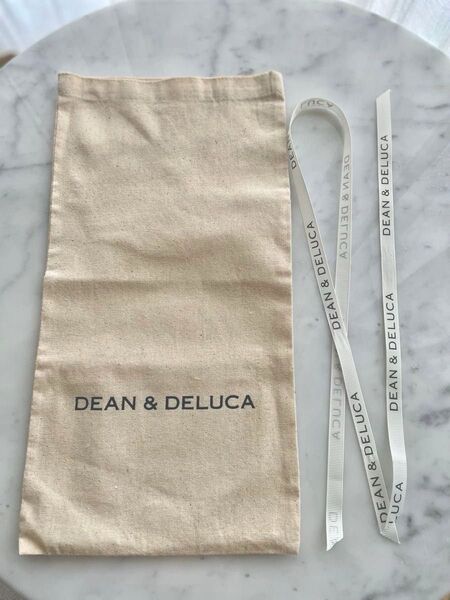 DEAN&DELUCA ディーンアンドデルーカ 布袋 袋 リボン2本 おまとめ3点 母の日 ラッピング プレゼント
