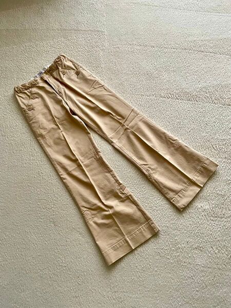 GAP キッズ チノパン サイズ150㎝ ベージュ チノパンツ レディースS 美品
