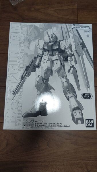 未組立 MG Ver.Ka ニューガンダム メカニカルクリア νガンダム 限定品 1/100 ガンプラ