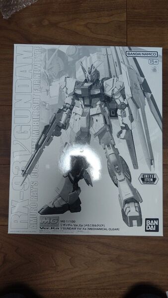 未組立 MG Ver.Ka ニューガンダム メカニカルクリア νガンダム 限定品 1/100 ガンプラ