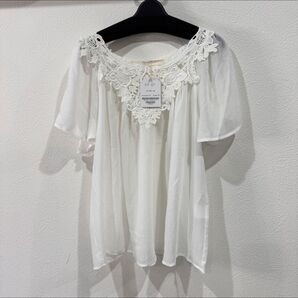 FRAMES RAY CASSIN トップス ホワイト レース 未使用