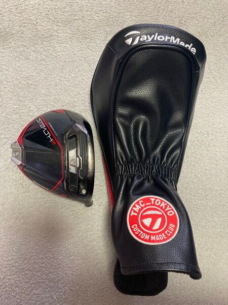 ステルス2プラス 10.5° 1Wヘッド テーラーメイド ドライバー TMCカスタムヘッドカバー付き