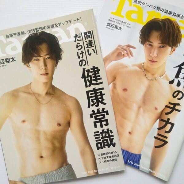 Tarzan 2冊/Snow Man 渡辺翔太 表紙