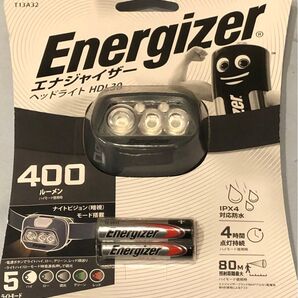 エナジャイザー ヘッドライト 400ルーメン HDL30 LEDヘッドライト 5ライトモード 防水