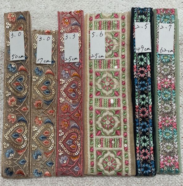 インド刺繍リボン おまとめ お得セット ②