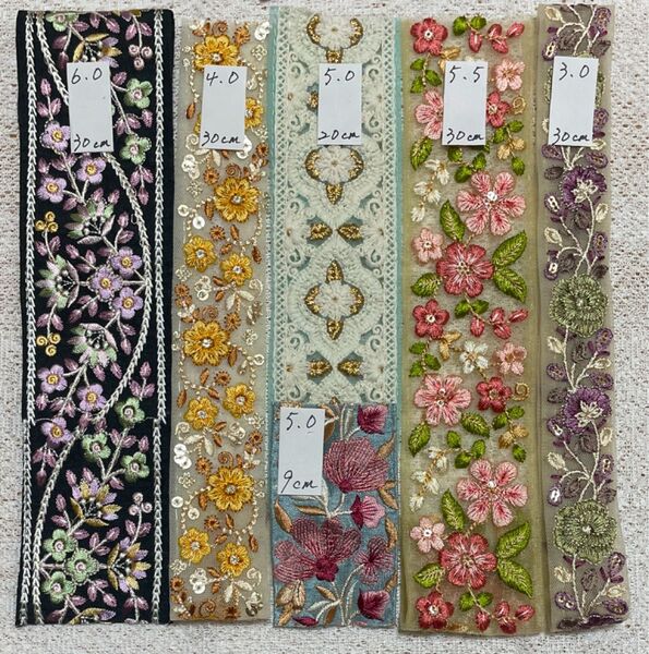 インド刺繍リボン おまとめ お得セット