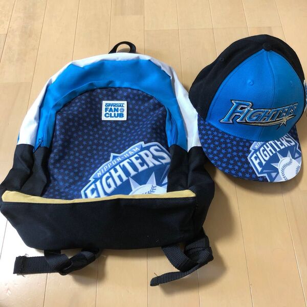 日本ハムファイターズ リュック&キャップ 2点セット キッズ