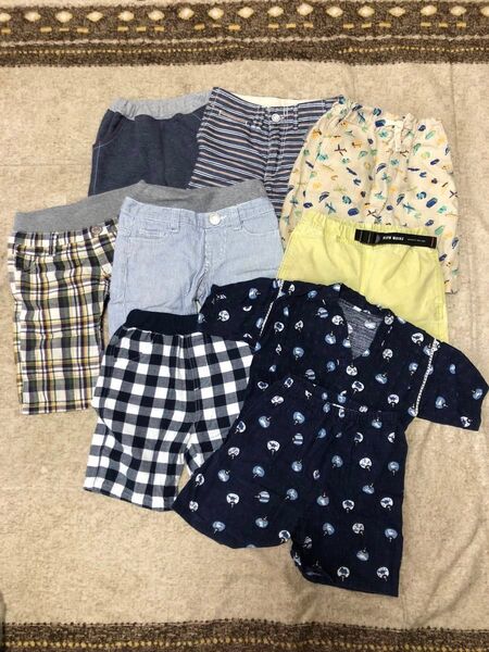 子供服まとめ売り ズボン 男の子 110cm & 甚平