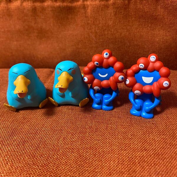ミャクミャク&カモノハシのイコちゃん まちぼうけ 4種セット 全種 大阪万博 限定 ガチャガチャ カプセルトイ