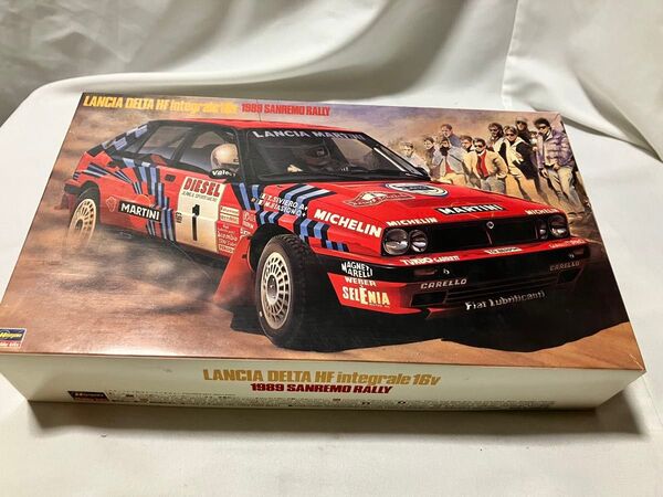 ハセガワ 1/24 ランチア デルタ HF インテグラーレ 16V 1989 サンレモラリー プラモデル 未組立 ラリー