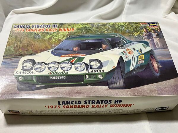 ハセガワ 1/24 ランチアストラトス HF 1975 サンレモラリー ウィナー 未組立 プラモデル ラリー