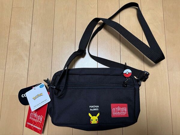 Manhattan Portage マンハッタンポーテージ ポケットモンスター ショルダーバッグ ピカチュウ ブラック
