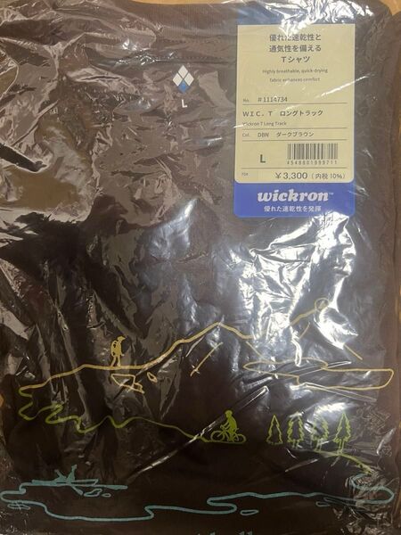新品未開封 mont-bell モンベル WIC.T ロングトラック Tシャツ