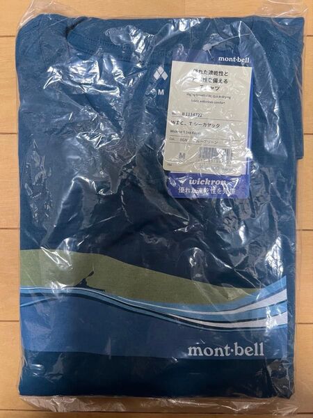 新品未開封 mont-bell モンベル WIC.T シーカヤック Tシャツ