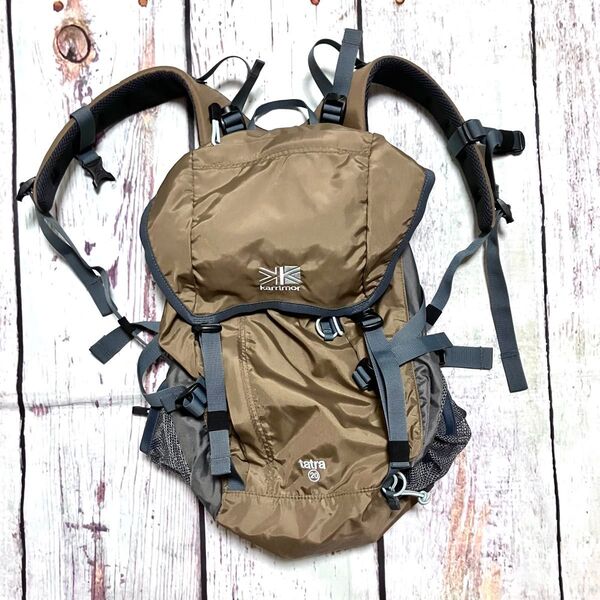 【美品】karrimor カリマー tatra20 バックパック 20L リュックサック トレッキング 登山 アウトドア