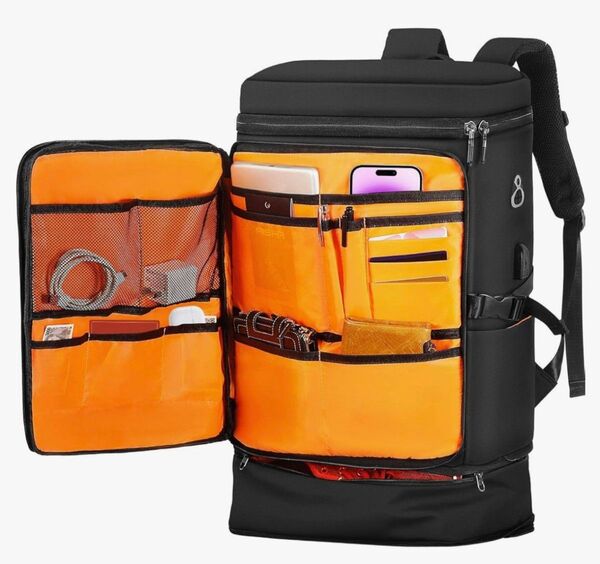 AOSLE リュック 防災リュック 大容量 底部拡張30-35L