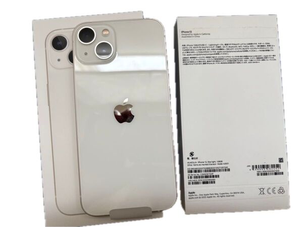Apple iPhone 13 スターライト 128GB SIMフリー 未使用品 A