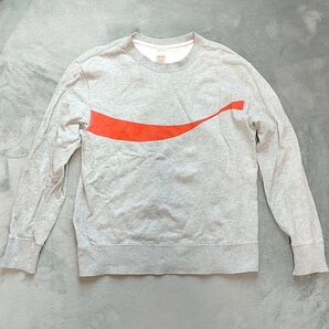 ユニクロ コカコーラコラボスエット トレーナー グレー S スウェット