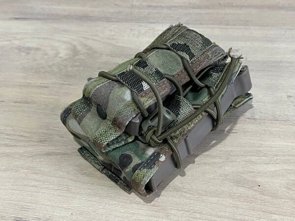 TMC High Speed Gear Tacoタイプ マガジンポーチ ダブルデッカー ピストル HSGI マルチカム X2R/P