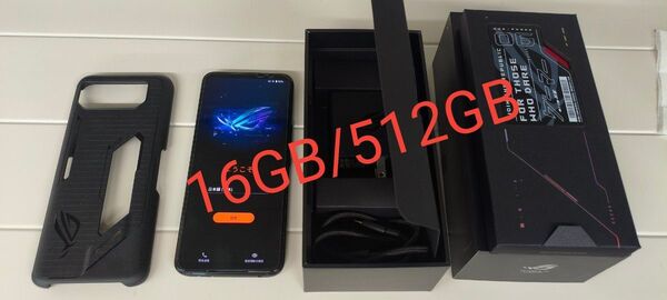 ☆ASUS☆ROG Phone 6☆16GB☆512GB☆国内版☆ゲーミングスマホ☆