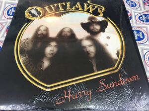 Outlaws★中古LP/USオリジナル盤シュリンク付「アウトロウズ～Hurry Sundown」