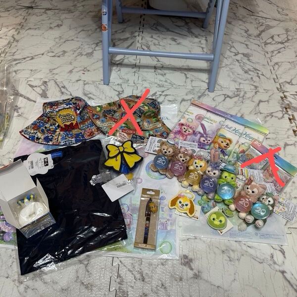 ドナルドパルパルーザ カラフルハピネス ダッフィーフレンズ 20周年 超特! ぬいぐるみチャーム フルセット 4時間限定値下げ!