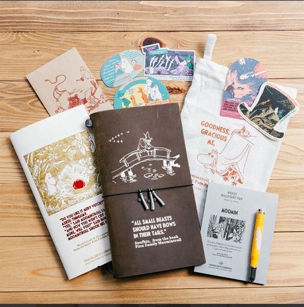 TRAVELER'S COMPANY トラベラーズノートセット ムーミン一家