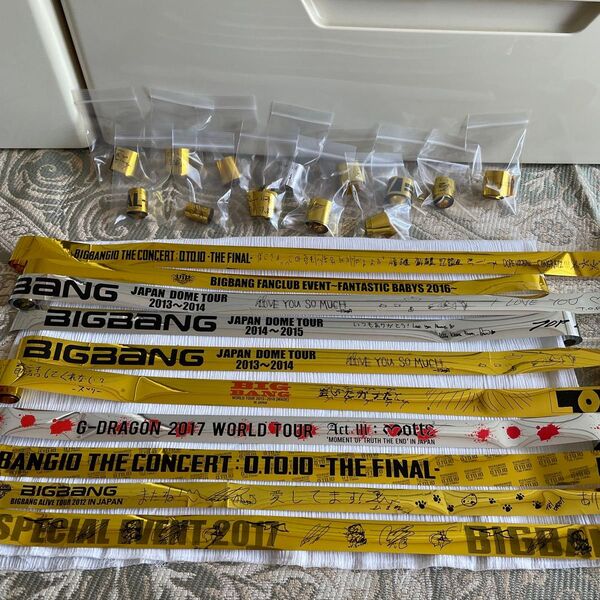 BIGBANG 金 銀テープ