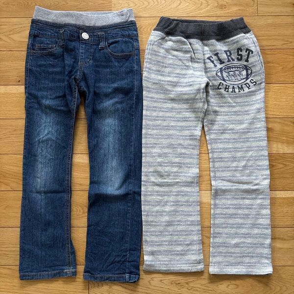 MPS JUNK STORE デニムパンツ パンツ デニム ジーンズ ゴムパンツ ウエストゴム ジャンクストア キッズ 130